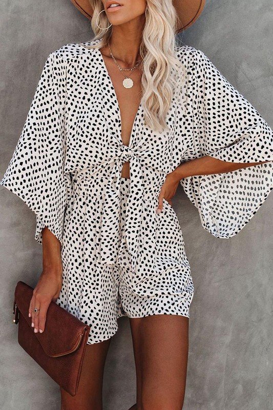 Polka Me Romper - Hangerapparel
