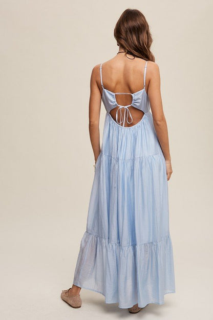 Sky Bliss Serenade Maxi Dress