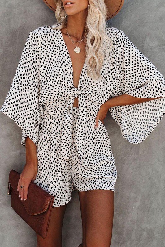 Polka Me Romper