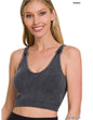 Ash Ribbed by Zenana - Hangerapparel