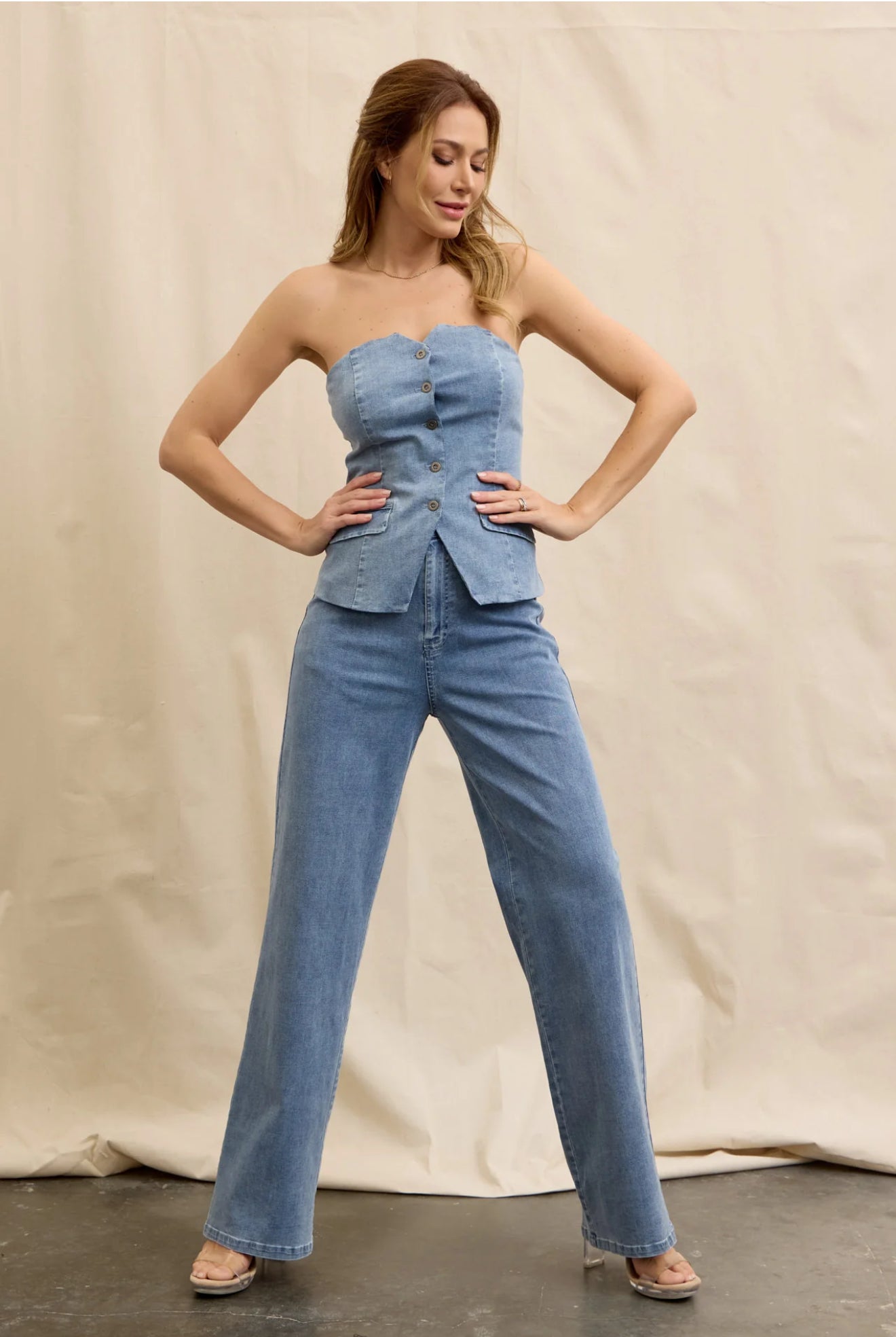 Denim Blues Set - Hangerapparel