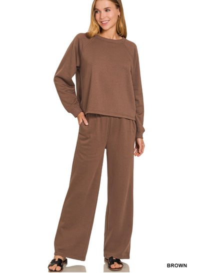 First Class Lounge Set By Zenana - Hangerapparel