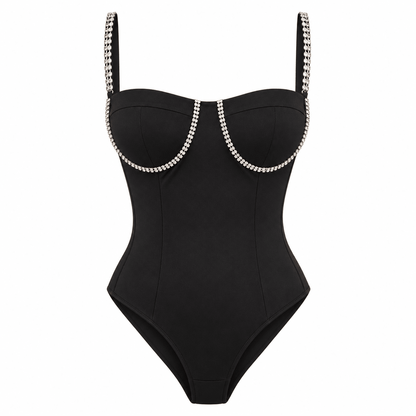 Midnight Sparkle Bodysuit - Hangerapparel