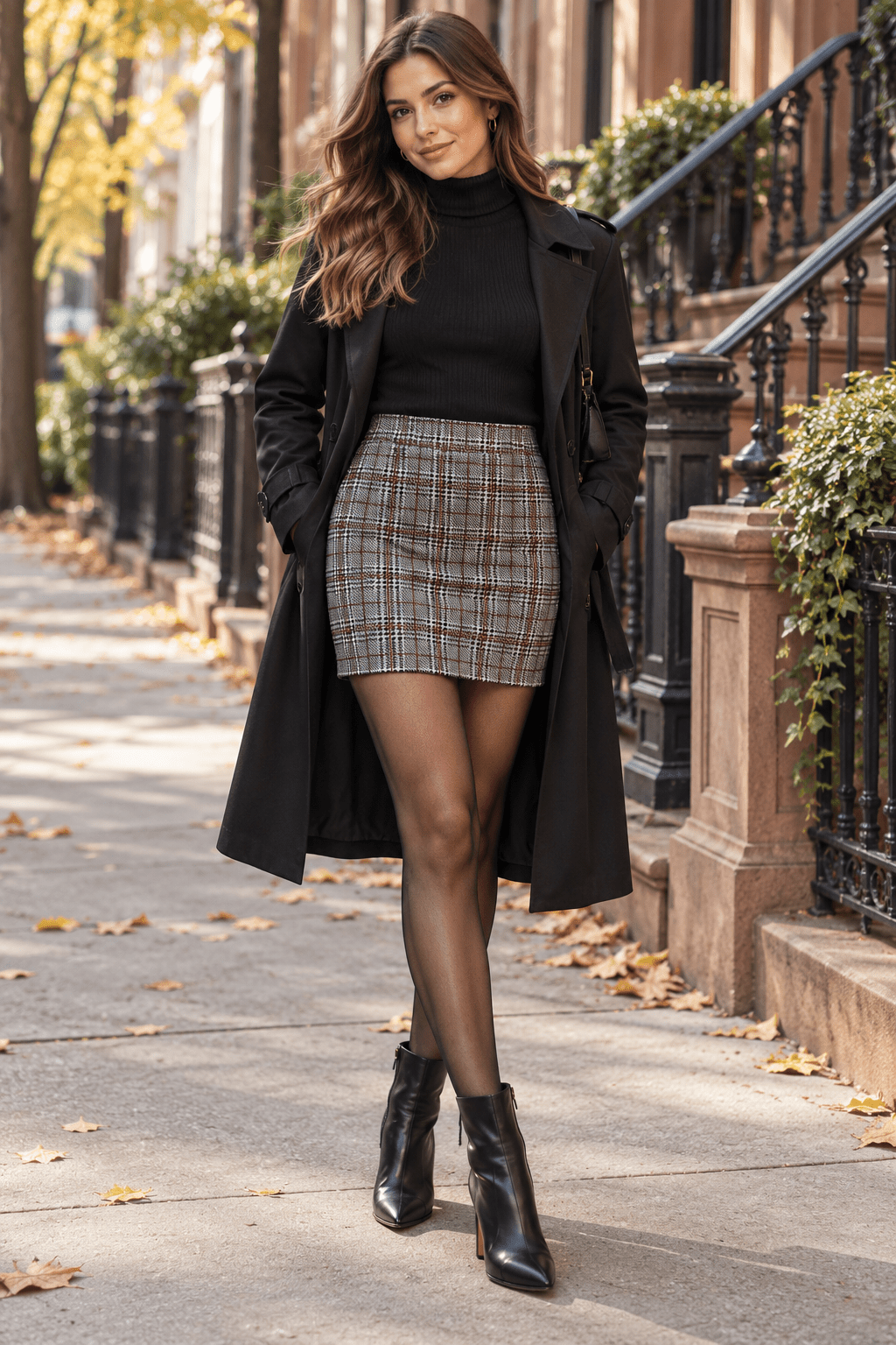 Madison Plaid Mini Skirt - Hangerapparel