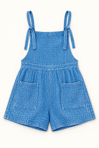 Acid Blue Romper By Zenana - Hangerapparel
