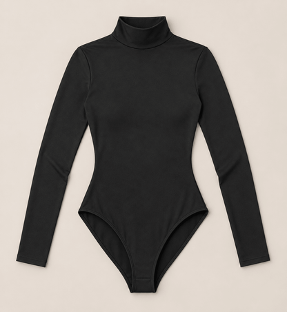 Black Noir Bodysuit By Zenana - Hangerapparel
