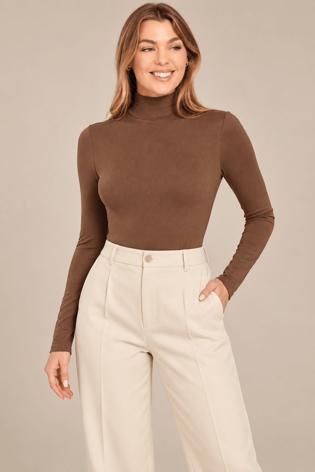 Cocoa Body Suit By Zenana - Hangerapparel